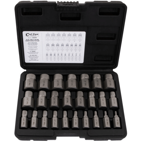 Picture of 25Pc Multi Spline Screw Extractor Set