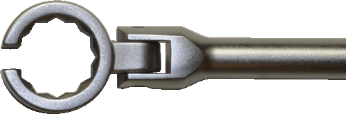 Picture of Flexible Oxygen Sensor Wrench, 12 & 6 Pt
