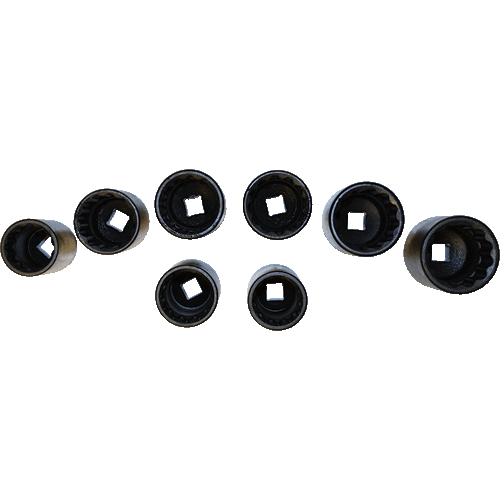 Picture of 12 Pt. Metric Axle Nut Socket Set