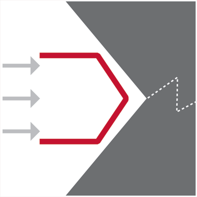 Picture of Breakaway® StapleClips® – V-Clip Inside Corner