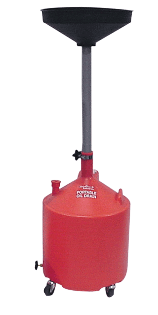 Picture of 18 Gallon Portable Poly Oil Drain