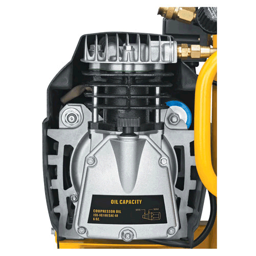 Picture of 1.1 HP Continuous 4 Gallon Electric Hand Carry Compressor