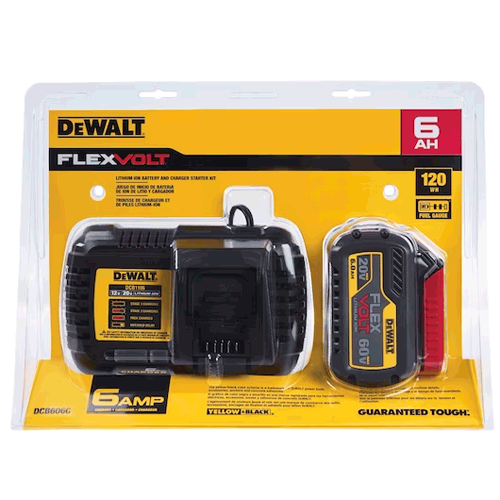 Picture of 
FLEXVOLT® 20V/60V MAX* 6Ah Kit