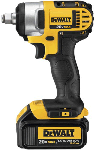 Picture of 20V MAX Lithium Ion 1/2" Impact Wrench Kit (3.0 Ah)