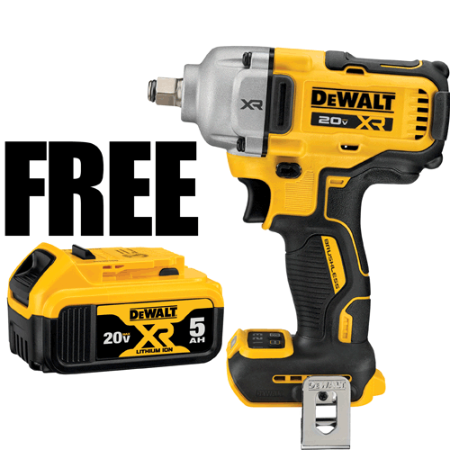 Picture of 20V 1/2" Mid-Range Impact Wrench - Bare Tool