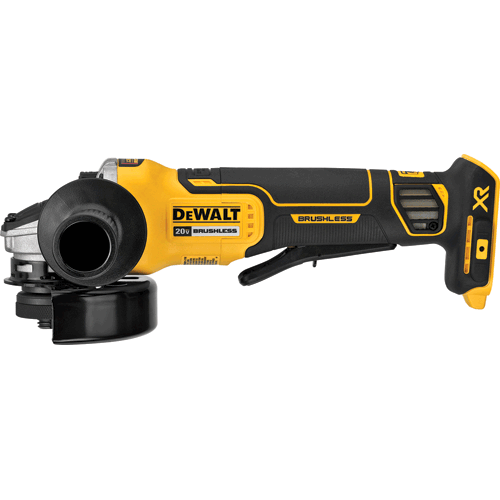 Picture of 4.5" 20V MAX* XR® Paddle Switch Small Angle Grinder with Kickback Brake, Bare Tool