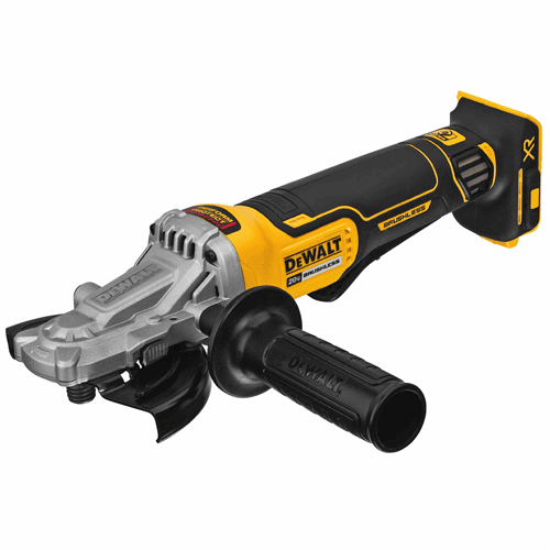 Picture of 5" 20V MAX* XR® Flathead Paddle Switch Small Angle Grinder with Kickback Brake