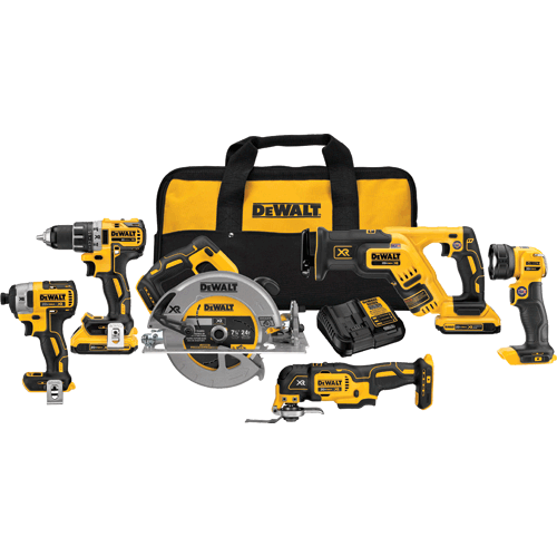 Picture of 20V MAX XR 6 TOOL COMBO