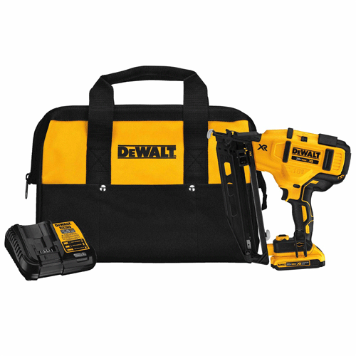 Picture of 20V MAX* XR 16 Gauge Angled Finish Nailer Kit