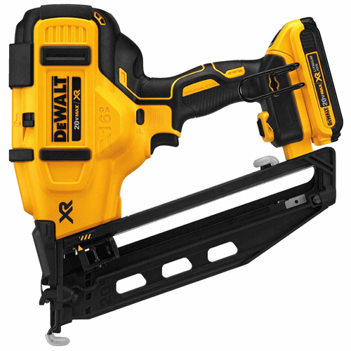 Picture of 20V MAX* XR 16 Gauge Angled Finish Nailer Kit