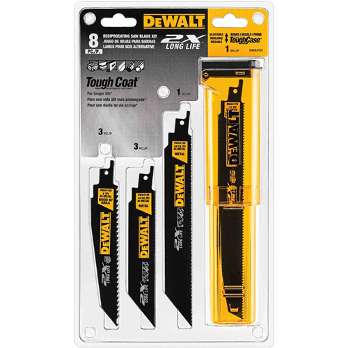 Picture of 8 Pc. 2X Recip Blade Set with TOUGH CASE®