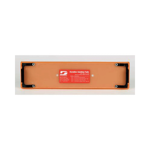 Picture of 2-3/4" (W) x 11" (L) Non-Vacuum File Board Disc Pad with Clips, Vinyl-Face