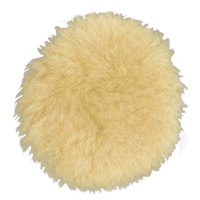 Picture of 3-1/2" Dia. Polishing Pad, Natural Sheepskin Wool