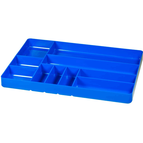 Picture of Ten Compartment Organizer Tray - Blue