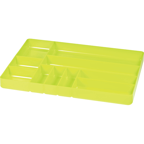 Picture of Ten Compartment Organizer Tray - HiViz