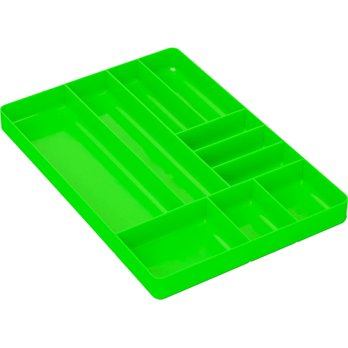 Picture of Ten Compartment Organizer Tray -- Green
