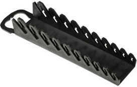Picture of 10 Tool Stubby Gripper Wrench Organizer -- Black