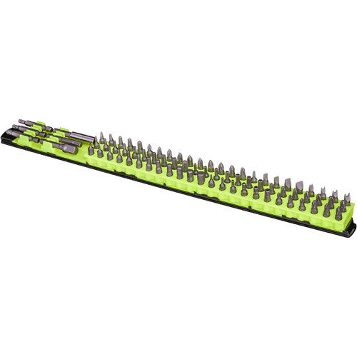 Picture of 18" 78 Tool Magnetic Bit Bar - HiViz