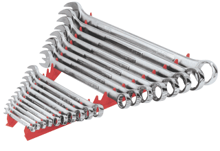 Picture of 2 Pc. 20 Tool Wrench Rail Organizer - Red