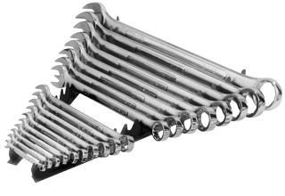 Picture of 2 Pc. 20 Tool Wrench Rail Organizer - Black