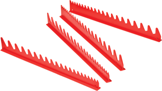Picture of 40 Tool SPACE SAVER Wrench Rail Organizer - Red
