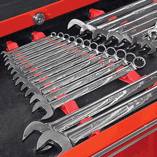 Picture of 30 Pc. “No Slip” Low Profile Wrench Rail Set