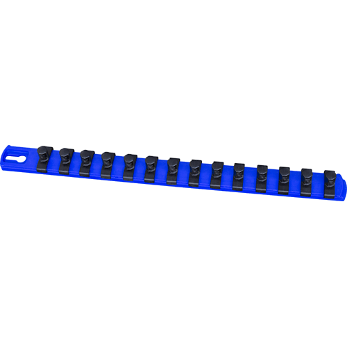 Picture of 13" Magnetic Organizer with (14) 3/8" Dura-Pro Twist Holder - Blue