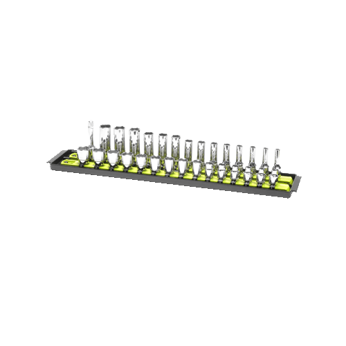 Picture of 2 Rail Twist Lock Socket Boss 18" - HiViz 1/4"
