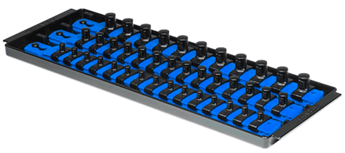 Picture of Blue 3 Rail Twist Lock Socket Boss, 13"