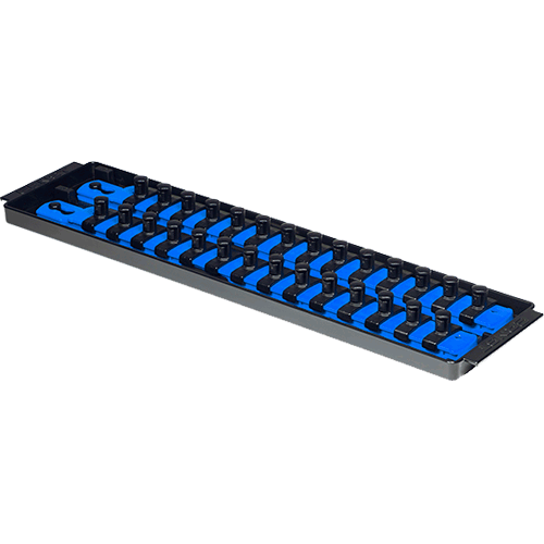 Picture of 2 Rail Twist Lock Socket Boss 13" - Blue 3/8"