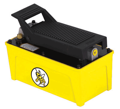 Picture of Yellow Jackit 1/2 Gallon Air Hydraulic Pump