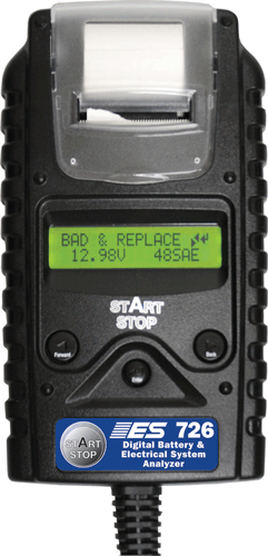 Picture of Digital Battery & Electrical System Analyzer with Printer