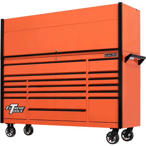 Picture of DX Series 17 Drawer Triple Bank Roller Cabinet 100 lbs Slides