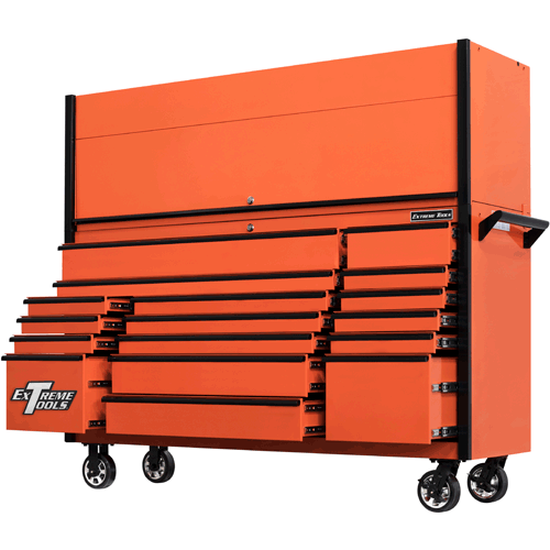 Picture of DX Series 17 Drawer Triple Bank Roller Cabinet 100 lbs Slides