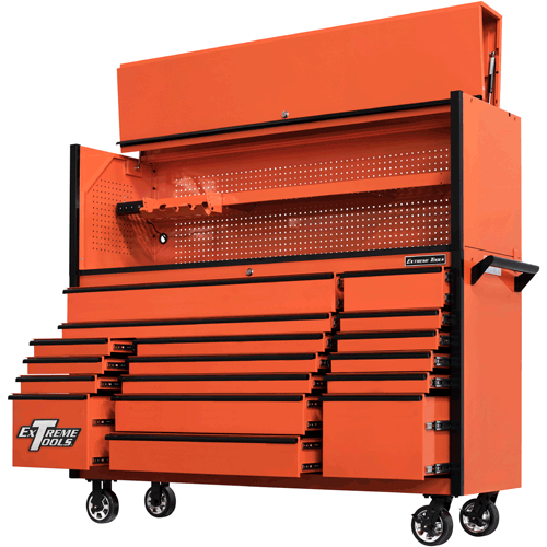 Picture of DX Series 17 Drawer Triple Bank Roller Cabinet 100 lbs Slides