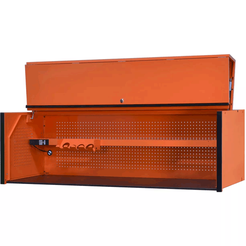 Picture of 72" HUTCH ORANGE W/POWER