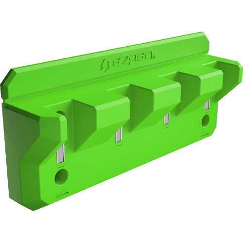 Picture of Magnetic Pry Bar Holder, 4 Slot, Green