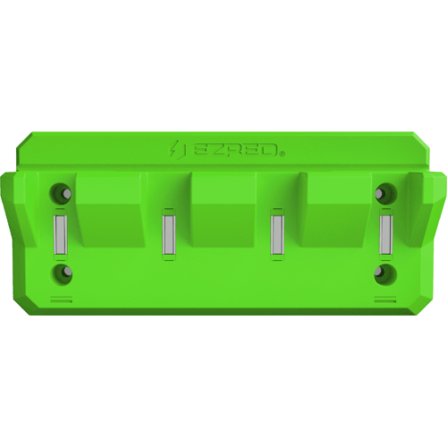 Picture of Magnetic Pry Bar Holder, 4 Slot, Green