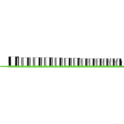 Picture of Flexible Magnetic 3/8" Double Socket Rack, Green