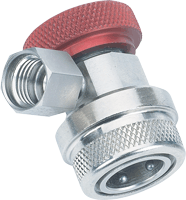 Picture of 14mm x 1.5 R134a Manual Coupler - High Side