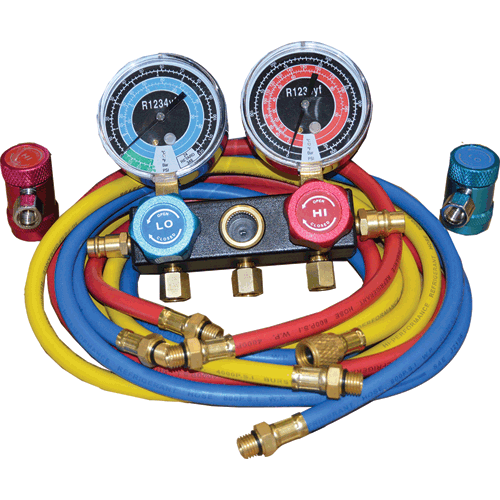 Picture of R-1234yf Aluminum Manifold Gauge Set