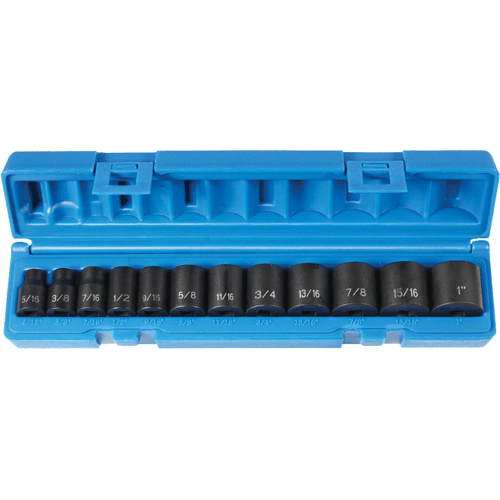 Picture of 12 Pc. 3/8'' Drive Standard Length Fractional Set