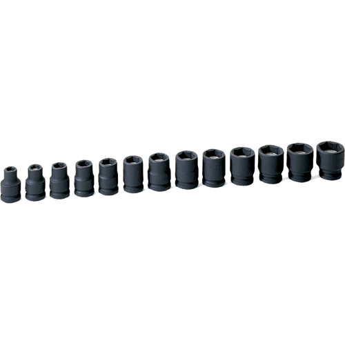 Picture of 3/8" Dr. 13 Pc. Metric Magnetic Impact Set