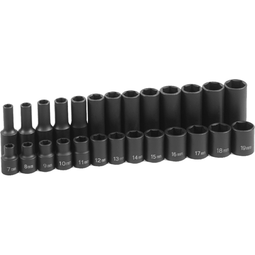 Picture of 3/8" Drive Standard & Deep Length Metric Master Set