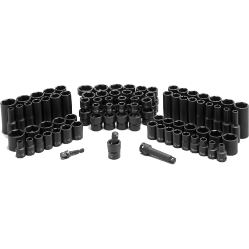 Picture of 81 Pc. 3/8" Dr. SAE & Metric Master Socket Set