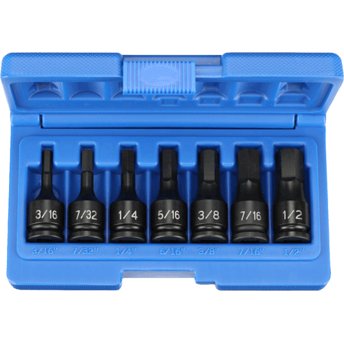 Picture of 3/8" Dr. 7 Pc. Fractional Hex Driver Set