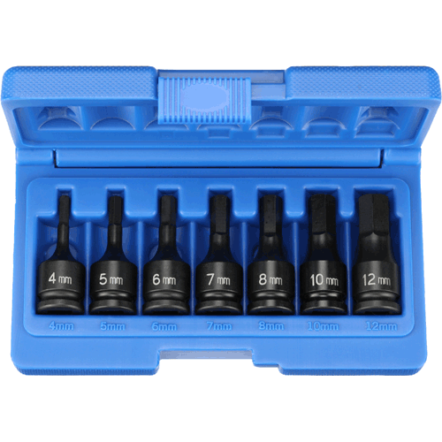 Picture of 3/8" Dr. 7 Pc. Metric Hex Driver Set