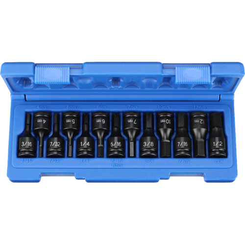Picture of 3/8'' Dr. Fractional & Metric Hex Driver Set