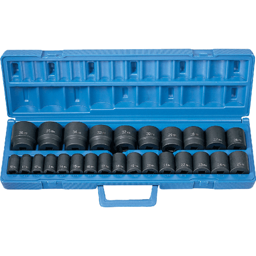 Picture of 26 Pc. 1/2" Drive Standard Length Metric Master Set