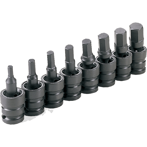 Picture of 1/2" Dr. 8 Pc. Universal Hex Driver Set